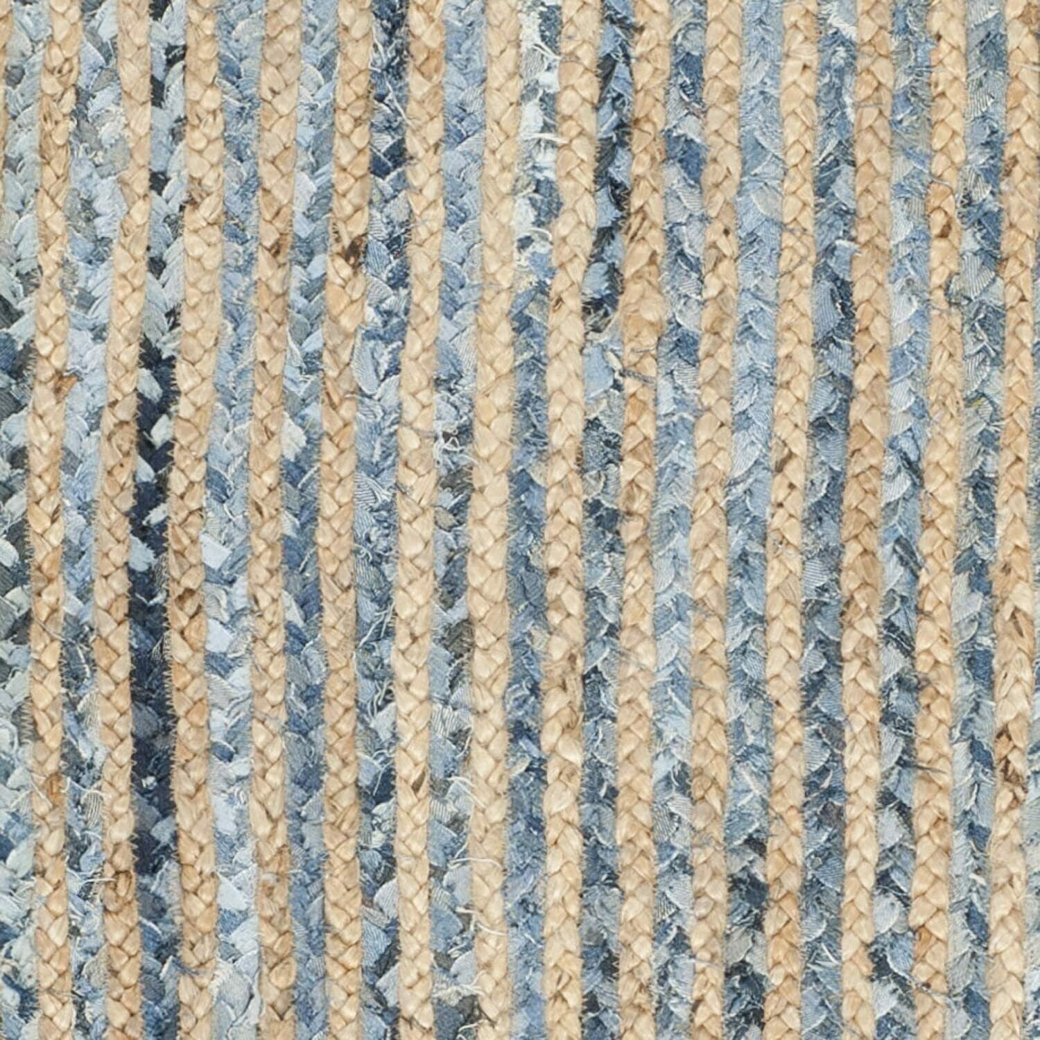 Rug 100% Natural Denim Jute Handmade carpet modern rustic look area rugs