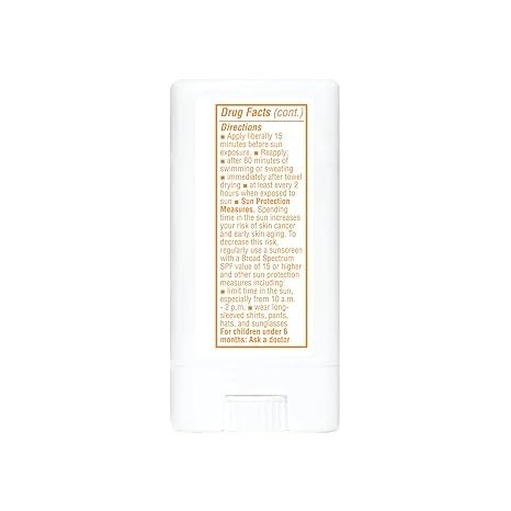 Thinkbaby SPF 30 Sunscreen Stick – Safe, Natural, Water Resistant Sun Cream for Babies, Kids & Adults – Vegan, Mineral UVA/UVB Sun Protection – Reef Friendly Travel Stick, 0.64oz