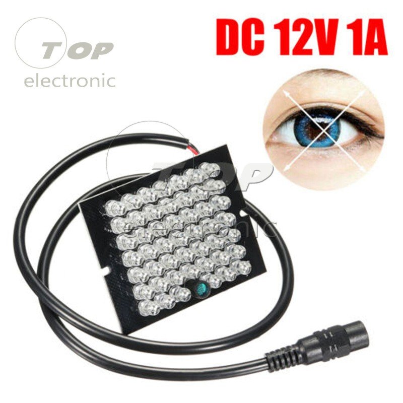 IR Infrared Illuminator 48 LED Bulb Light Board CCTV Night Vision Camera 940nm
