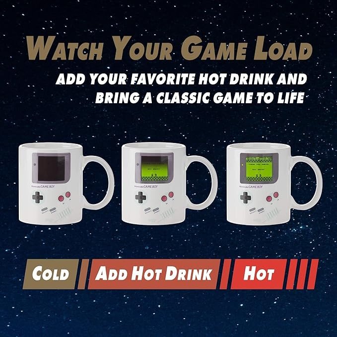 Lifecapido Gamer Gifts, Legendary Stainless Steel Coffee Mug with Handle 12 oz, Gamer Christmas Gifts Birthday Gifts for Men Women Nerd Gamer Brother Sister Husband Friends Boss Coworkers, Black