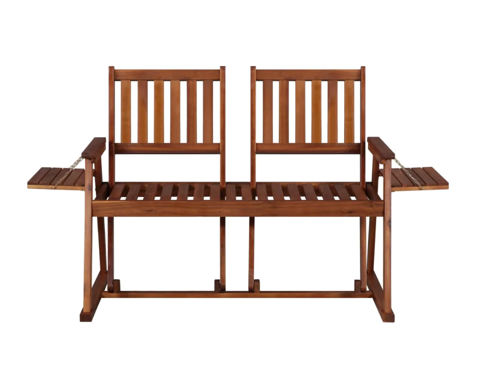 NNEVL Garden Bench 165 cm Solid Acacia Wood
