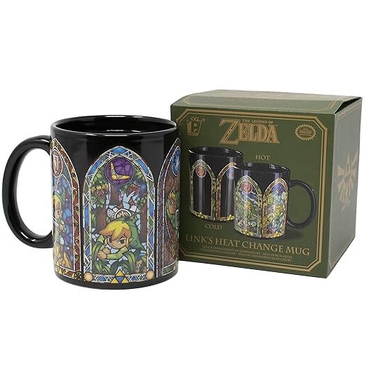 Paladone Legend of Zelda Heat Changing Ceramic Coffee Mug