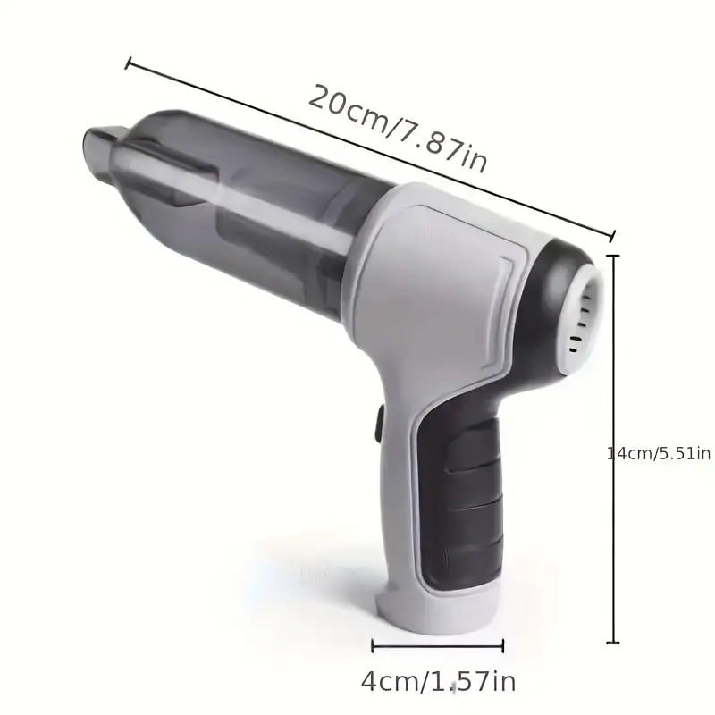 Wireless Mini Car Vacuum Cleaner 120W Handheld Vacuum Cleaner 12000PA Brushless Motor Wet Washable HEPA Filter, Handheld Vacuums For Home, Car, Office For Travel, Camping
