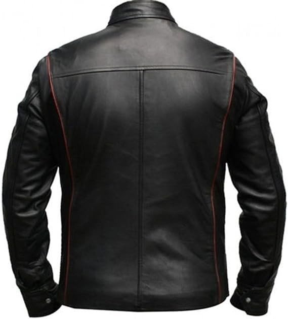PRLWRS Mass Effect 3 N7 Commander Shepard Gaming Leather Jacket
