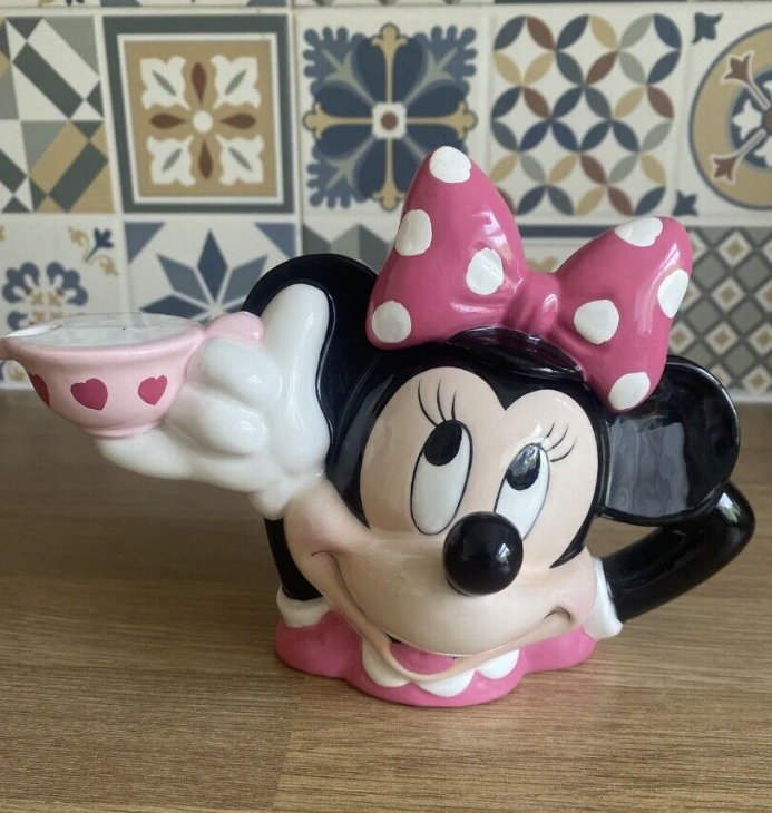 Disney Mickey Mouse Tea Kettle Teapot 1998 READ