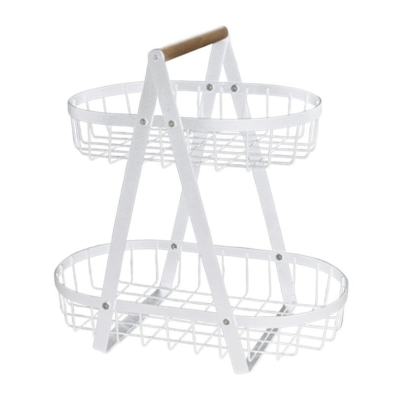 Fruit and Vegetable Basket Countertop Fruit Basket for Kitchen Counter Bread