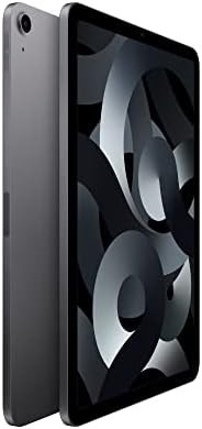 Early 2022 Apple iPad Air 5th Gen (10.9 inch, Wi-Fi, 64GB) Space Gray (Renewed)